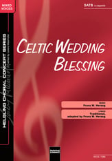 Celtic Wedding Blessing SATB choral sheet music cover